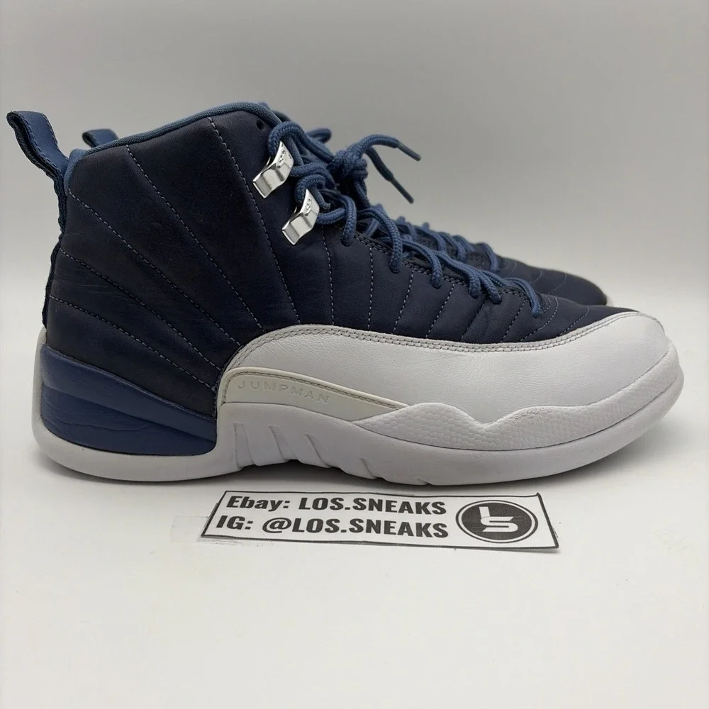 Size 10 - Jordan 12 Retro Indigo 2020 (130690-404)